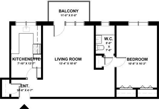 6101 Cote Saint-Luc – 307