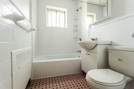 Renovated bathroom