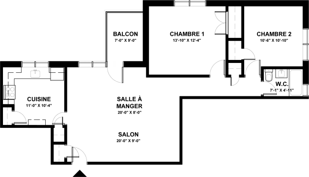 6001 Cote Saint Luc – 409