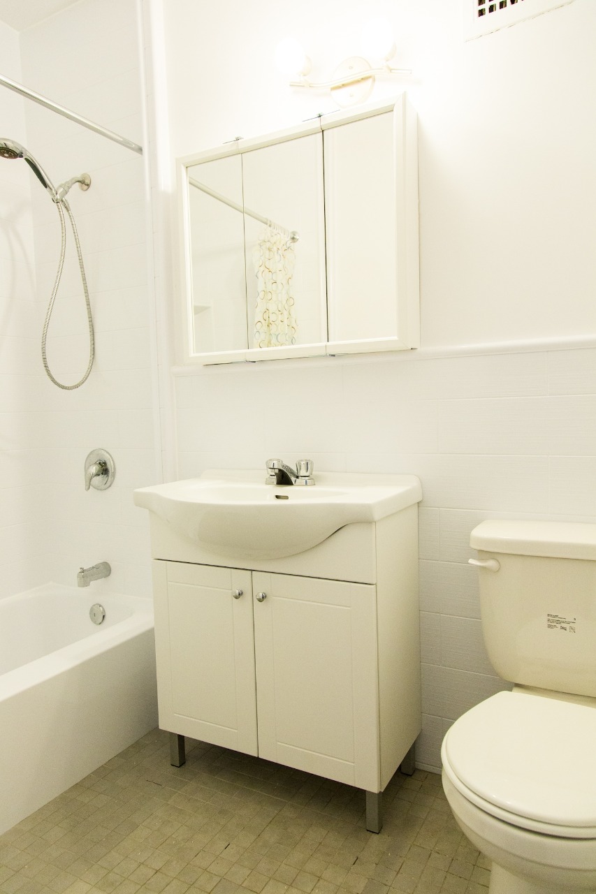 renovated bathroom